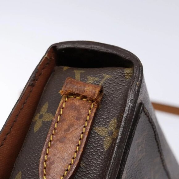 LOUIS VUITTON Monogram Monogram Saint Cloud GM Shoulder Bag M51242 Auth 135102 - Picture 9 of 15